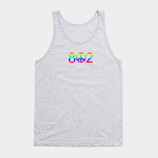 Vermont 802 Peace Rainbow Tank Top